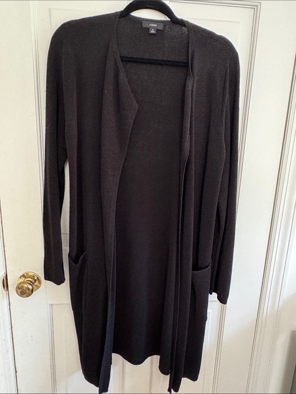 J.Crew black cardigan